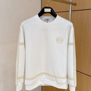 Men's Hoodie Loewe Hoodie, White, Men's Size L